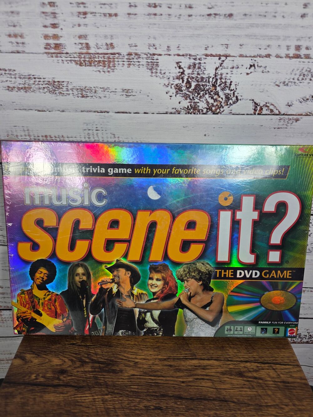 Music Scene It The DVD Game Premier Music Trivia Game 2005 NEW